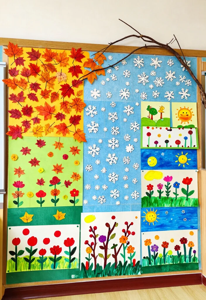 17 Classroom Wall Art Ideas That Inspire Students Daily - 6. Seasonal Decor Inspirations 1