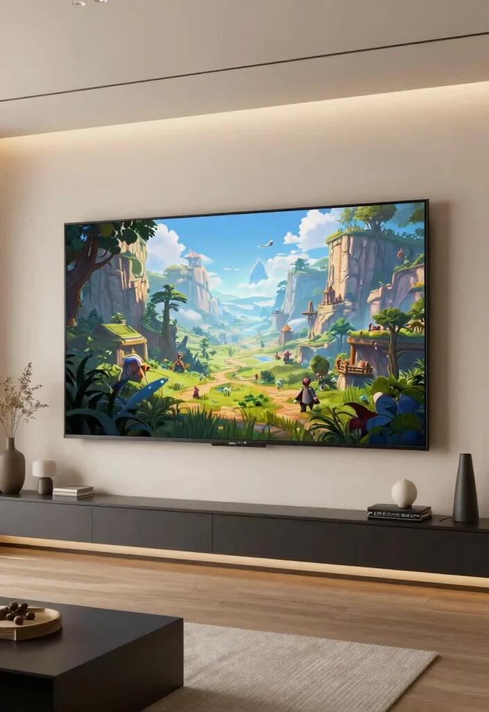 17 Gamer Wall Art Ideas With Epic Setup Vibes - 10. Fantasy Landscape Art 1