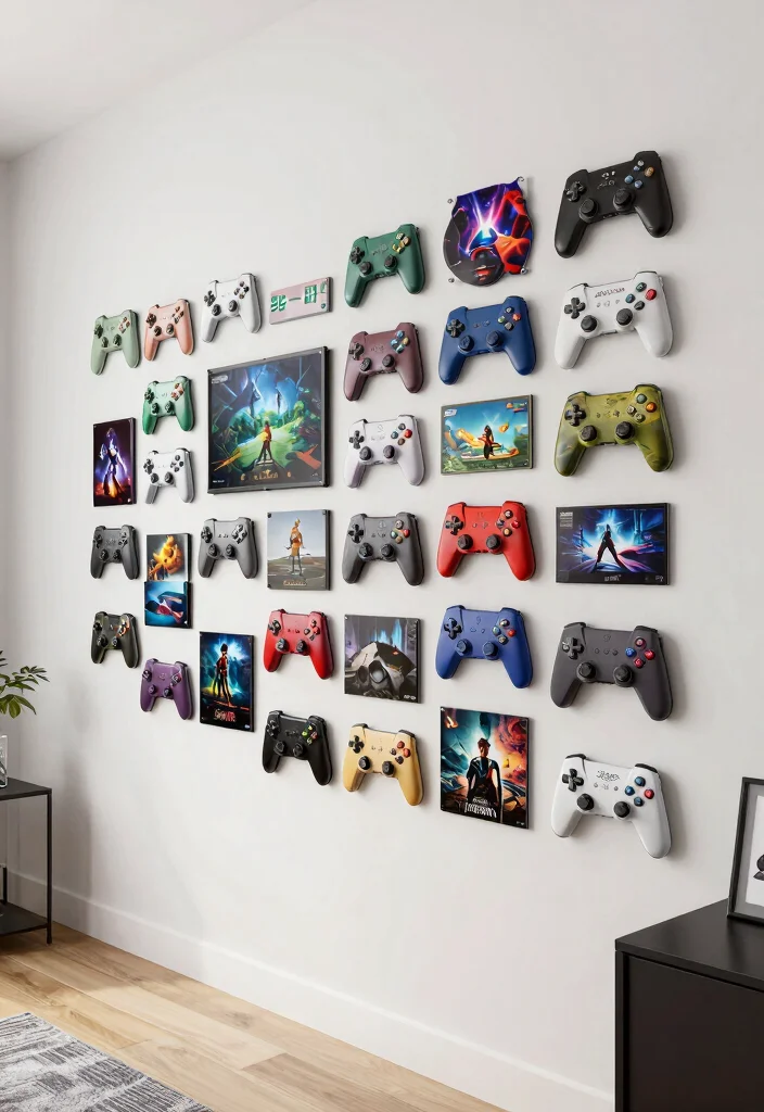 17 Gamer Wall Art Ideas With Epic Setup Vibes - 16. Customizable Magnetic Wall Art 1