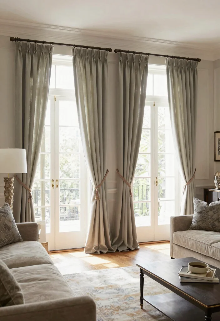 18 Curtains for French Doors Living Room Ideas With Elegant Flow - Conclusion 1