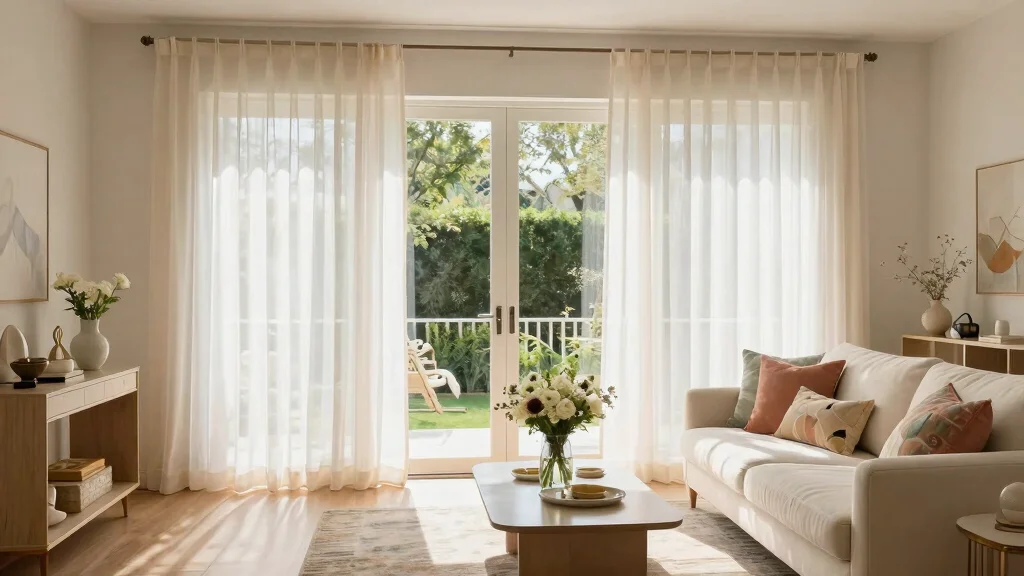 18 Curtains for French Doors Living Room Ideas With Elegant Flow