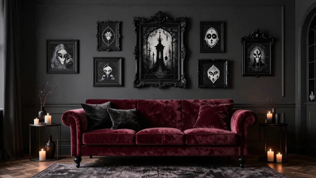 18 Dark Wall Art Ideas With Bold Moody Energy