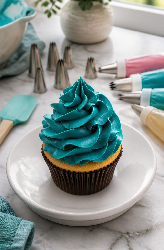 15 Different Piping Tips for Cakes, Cupcakes & Frosting 5 Ateco 849 piping tip used for piping buttercream rosettes.
